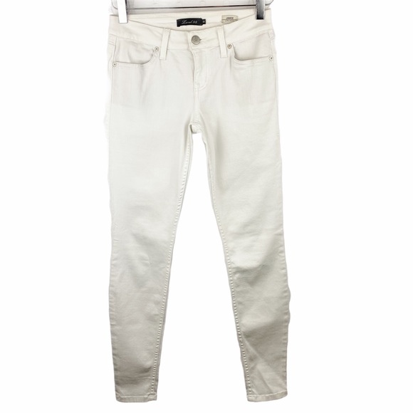 Anthro Level 99 Janice Ultra Skinny Jeans White 26 - Picture 2 of 6
